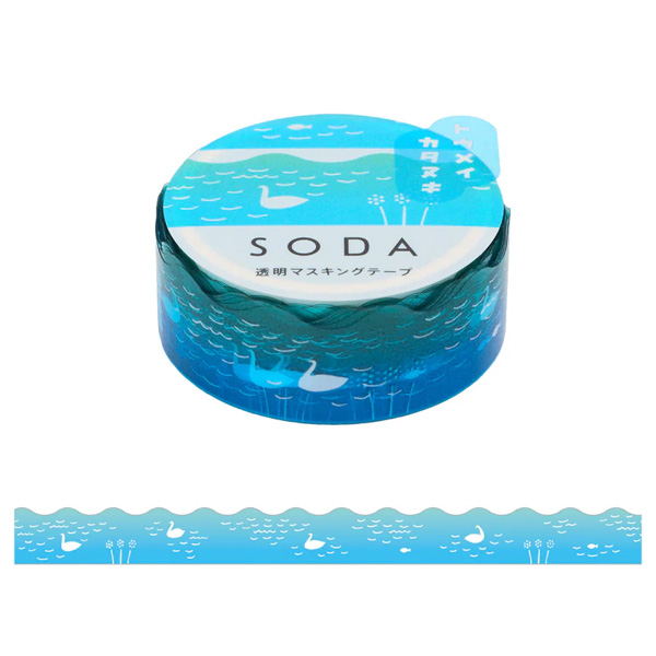 【大特価】43点まとめ売り　HITOTOKI/透明マスキングテープ 透明マスキングテープ【HITOTOKI】 SODA | 季節模様雑貨
