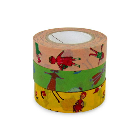 楽天市場】倉敷意匠計画室 関美穂子 マスキングテープ 3色セット(24mm