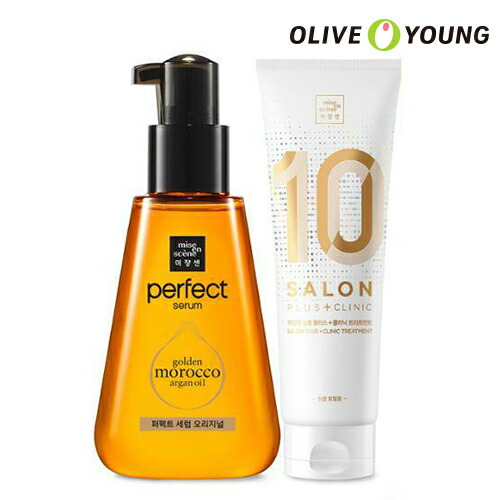 【Miseenscene】パーフェクト　オリジナル　セラム2020AWARDS限定企画/セラム200ml+トリートメント120ml/ダメージケア/ヘアエッセンス/ヘアケア/ミジャンセン/韓国コスメ/オリーブヤング公式　【楽天海外通販】