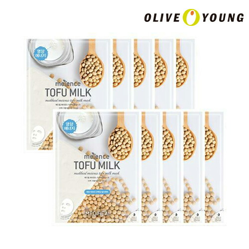 楽天市場 Mediheal メイエンス豆腐ミルクマスク 10枚 シートマスク パック メディヒール 韓国コスメ オリーブヤング公式 楽天海外直送 Oliveyoung 公式楽天市場店