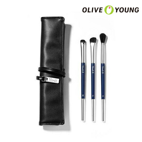 楽天市場 Fillimilli Sアイブラシセット 3本 ポーチ Eye Make Up Brush Set メイク道具 メイクアップブラシ ビーガンコスメ フィリミリ 韓国コスメ オリーブヤング公式 楽天海外直送 Oliveyoung 公式楽天市場店