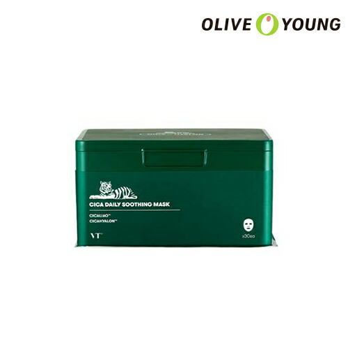 楽天市場 Vt Vtシカデイリースーディングマスク 30枚入り シートマスク マスクパック フェイスマスク 韓国コスメ オリーブヤング公式 楽天海外直送 Oliveyoung 公式楽天市場店