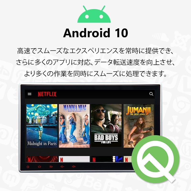 楽天市場 カーナビ Android 10 1インチ Android10 2din静電式一体型車載pc ブルートゥース Bluetooth Iphone接続 Ga2185j Ollmart