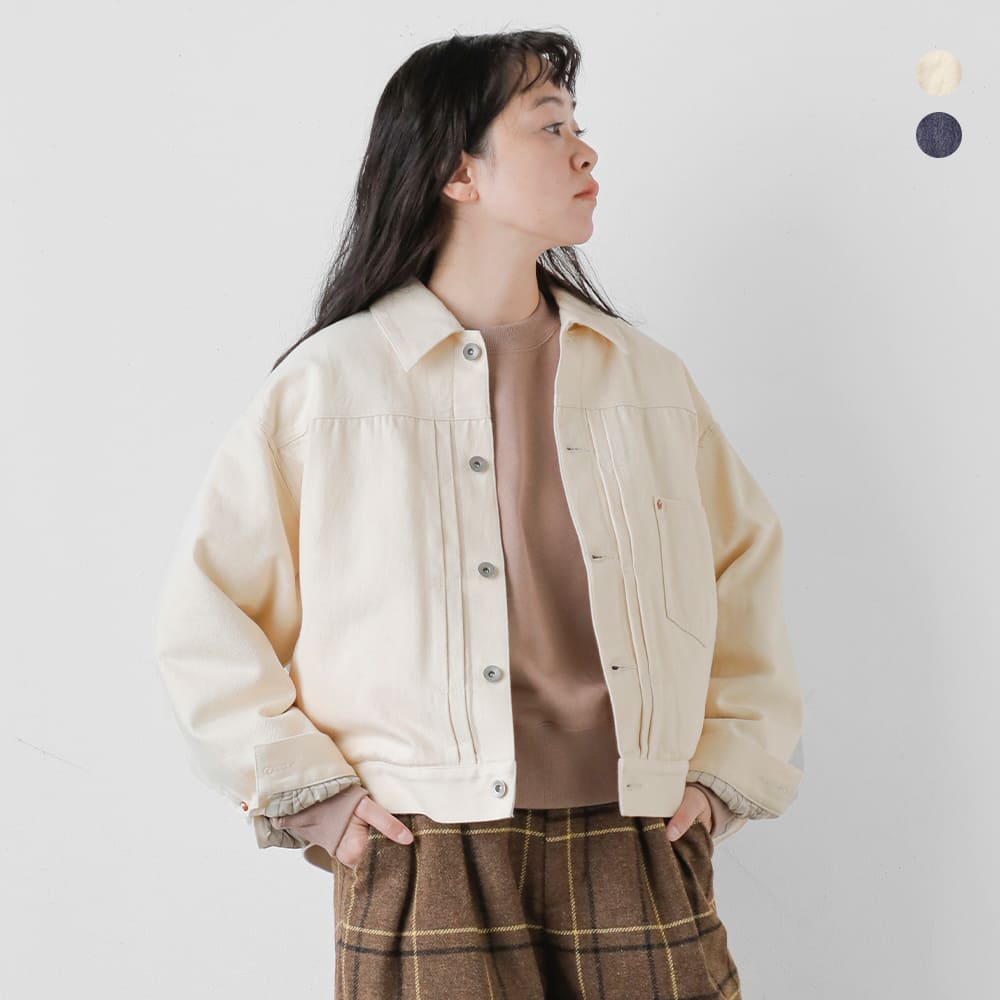 セール【30%OFF】miffew ミフュー デニム ダウン ジャケット “DENIM DOWN JACKET” few25wjk5338 レディース|OLUGA(オルガ)