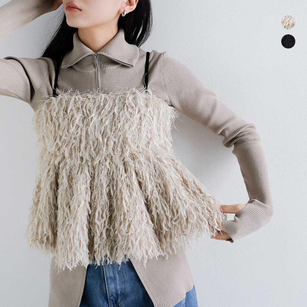 楽天市場】【予約】anuke アンヌーク Cable Knit Bustier☆ 25秋冬予約