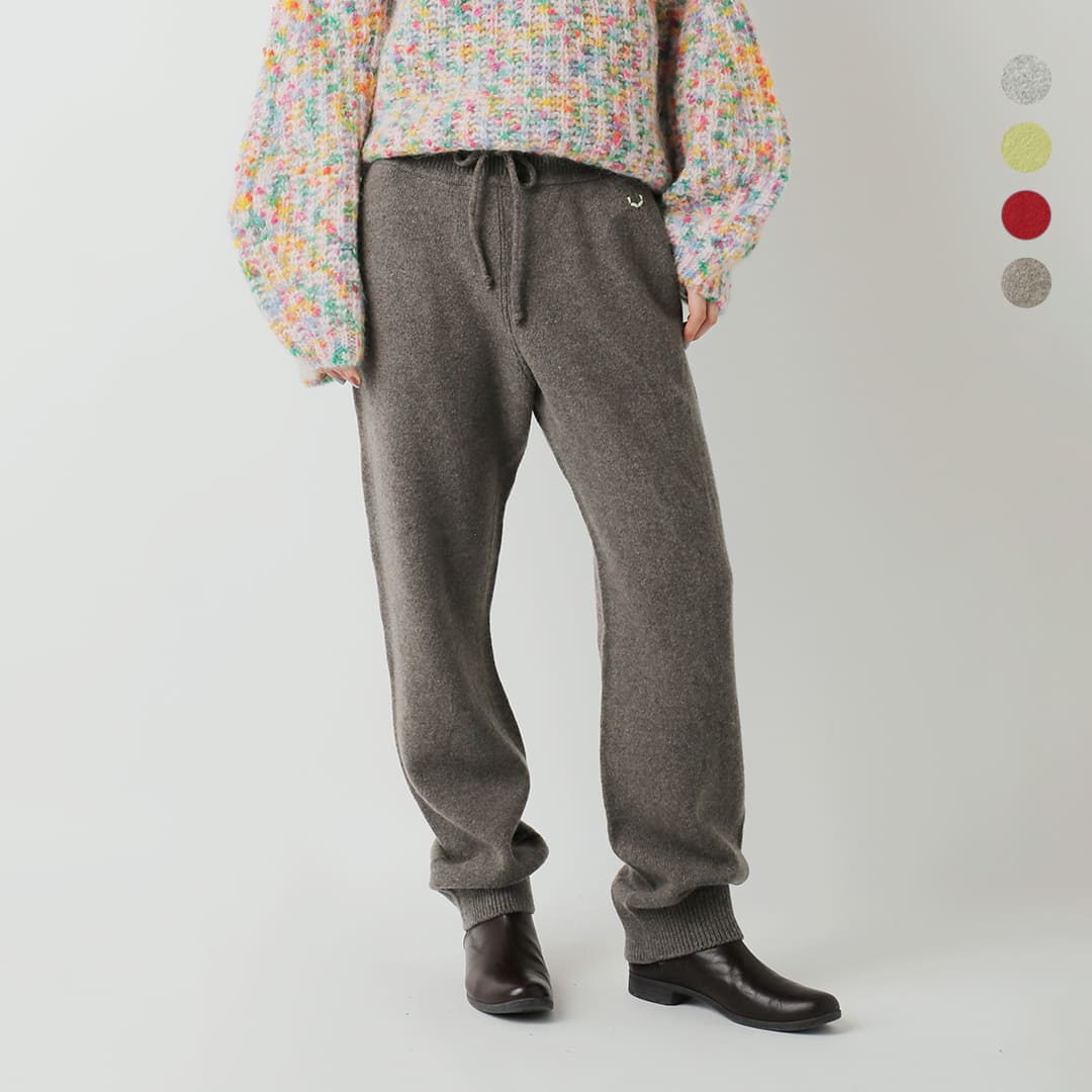 セール【40%OFF】unfil アンフィル ファインラム ウール ベルト パンツ “fine lambs wool belted pants” wvfl-uw119 レディース