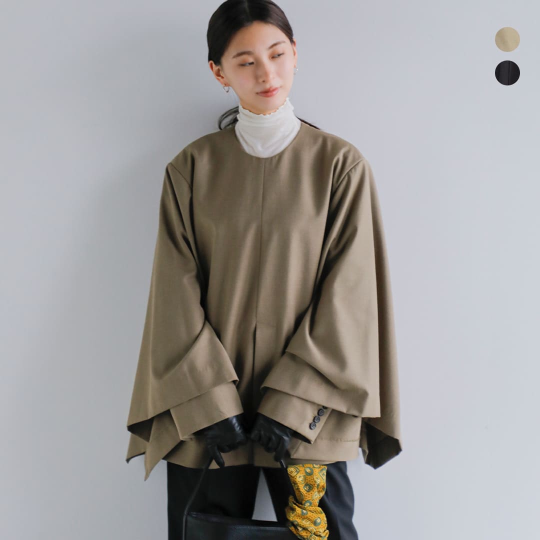 楽天市場】[SALE]CLANE : [レディース]MIX SHAGGY OVER TAILORED