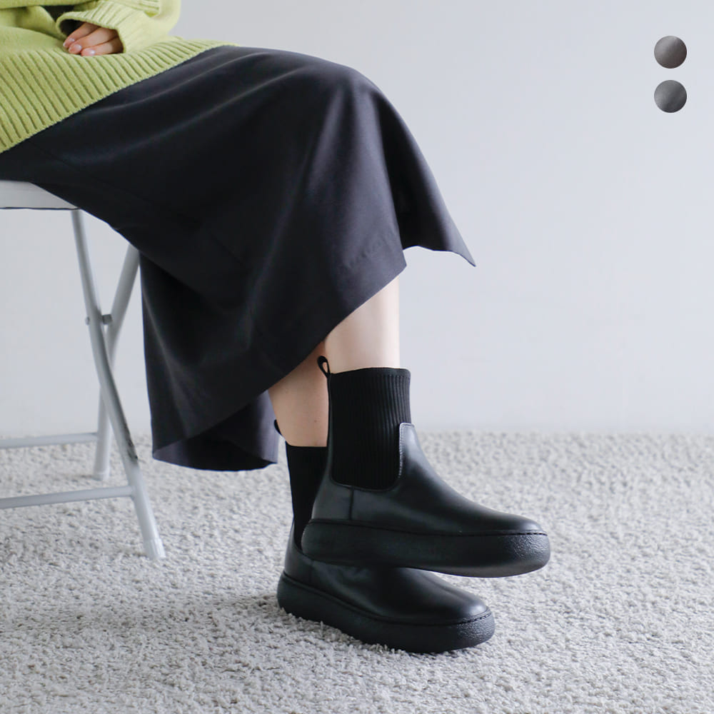セール【60%OFF】CAMINANDO カミナンド レザー アンクルリブ ブーツ “ANKLE RIB BOOTS” 25112w レディース【サイズ交換初回無料】【クーポン対象】