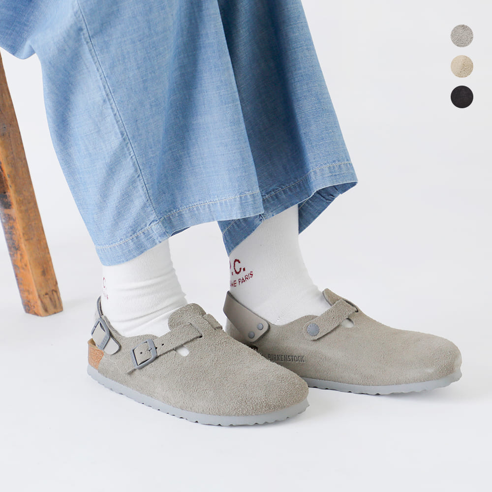 BIRKENSTOCK ビルケンシュトック トキオ スエードレザー バックストラップ ナロー サンダル “Tokio II Suede” tokio ユニセックス【サイズ交換初回無料】