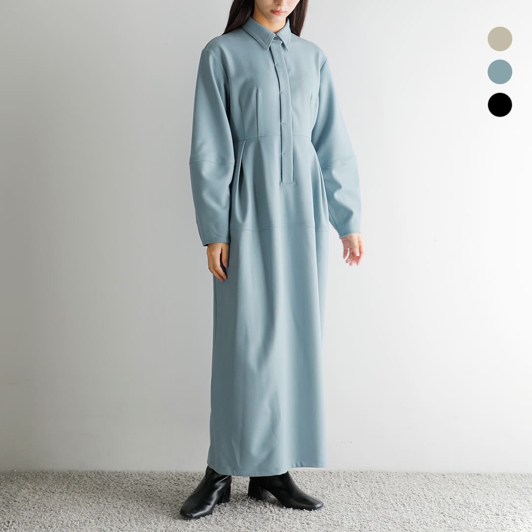 MANOF マノフ フォーム シャツ ドレス 89112-5142 レディース【クーポン対象】 24,200円