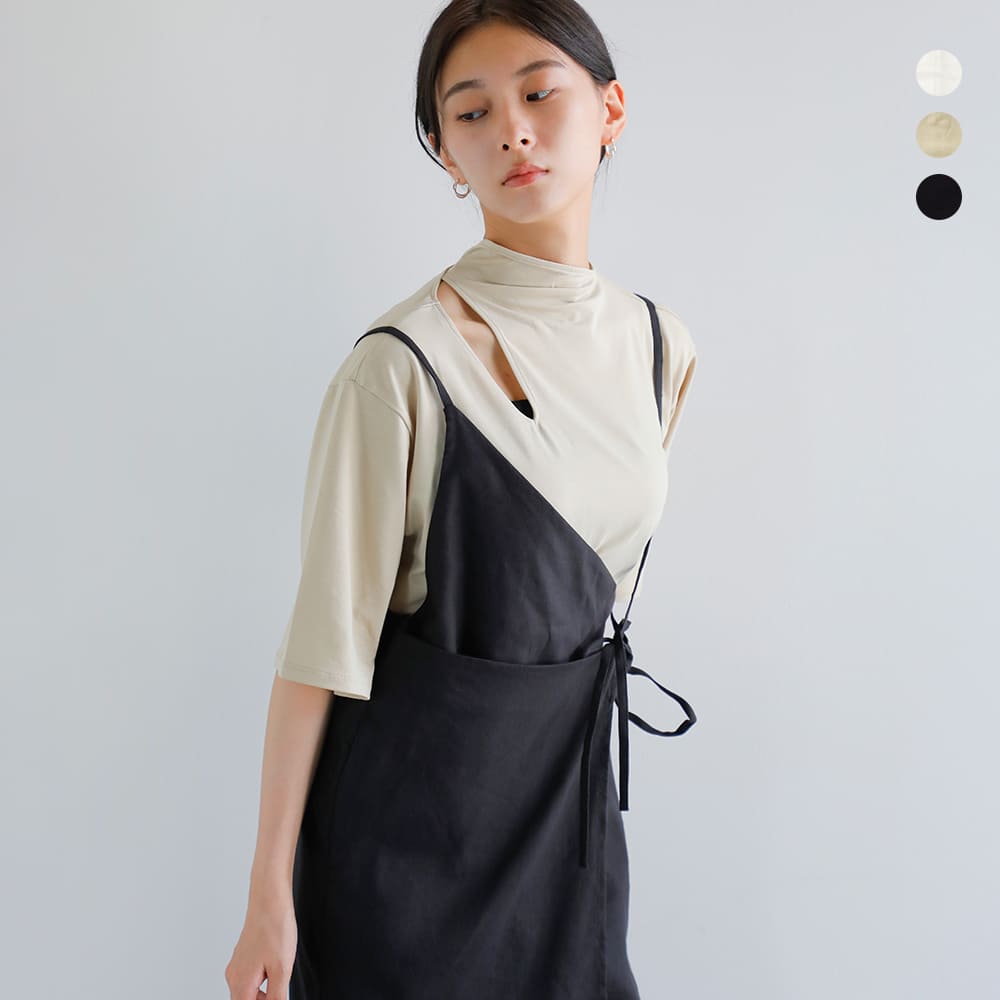 楽天市場】[送料無料]CLANE : [レディース]MESH HENLEY NECK TOPS