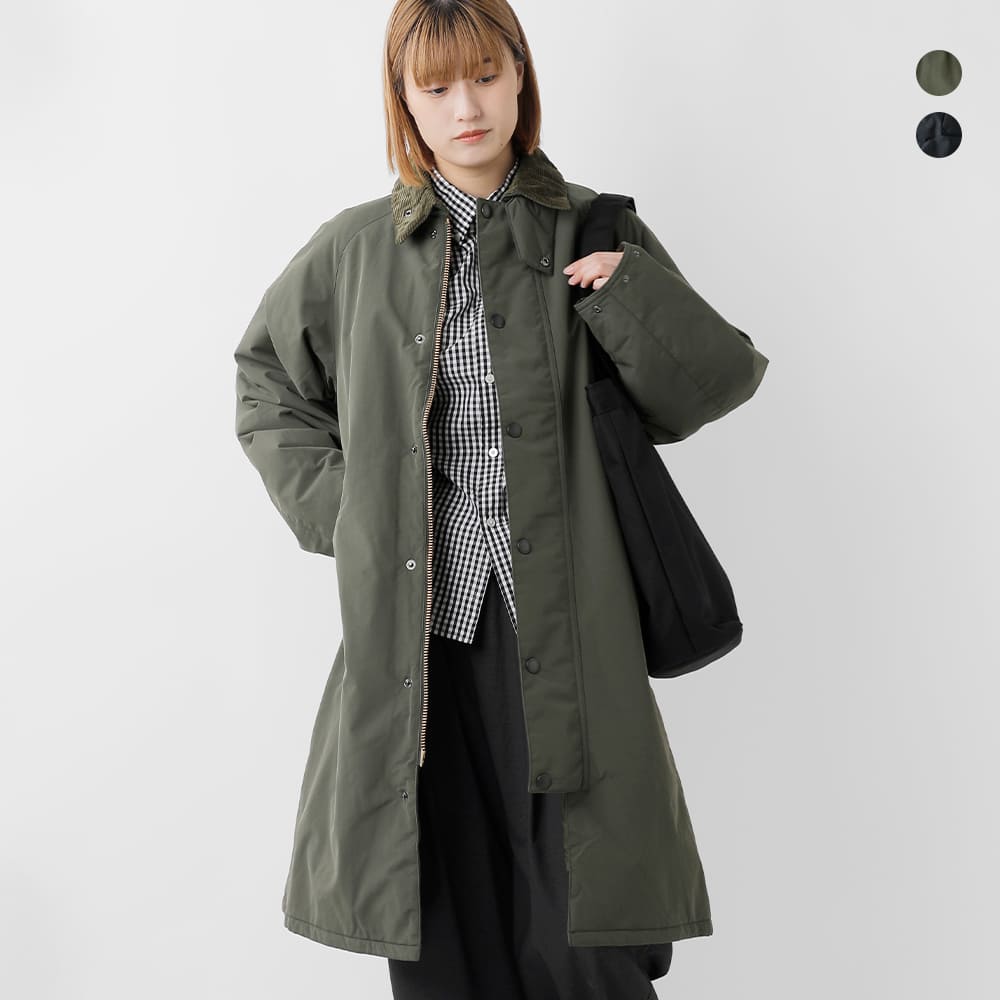 [2026aw新作]バブアー Barbour パデッド エクスモア コート PADDED EXMOOR COAT mca1066 秋冬 ロングコート アウター ノンワックス ゆったり ダブルジップ アウター｜OLUGA（オルガ）