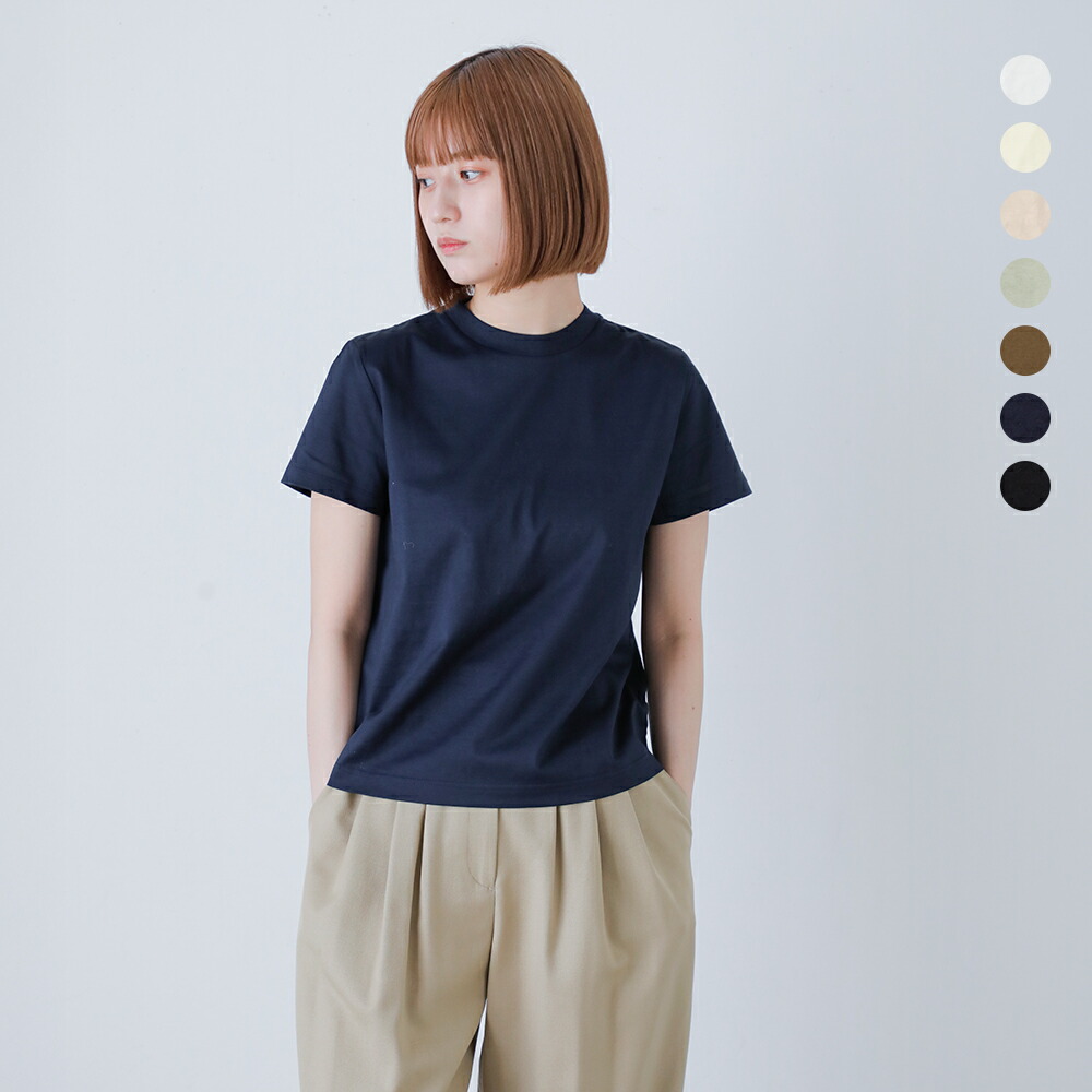 Nicolas Jenson ニコラジェンソン コットン クルーネック Tシャツ “CREW NECK T-SHIRT” js-19ss-01-kk レディース【再入荷】【クーポン対象】
