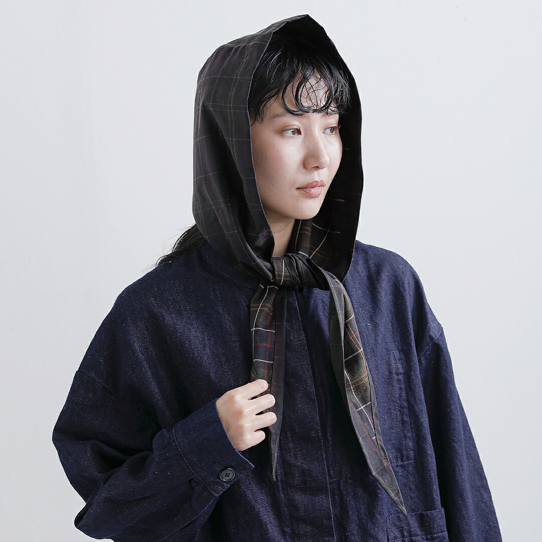 [2026aw新作]Barbour バブアー アーリーン ワックス タイ ヘッド スカーフ ARLENE WAX TIE HEADSCARF lac0371 レディース 秋冬｜OLUGA（オルガ）