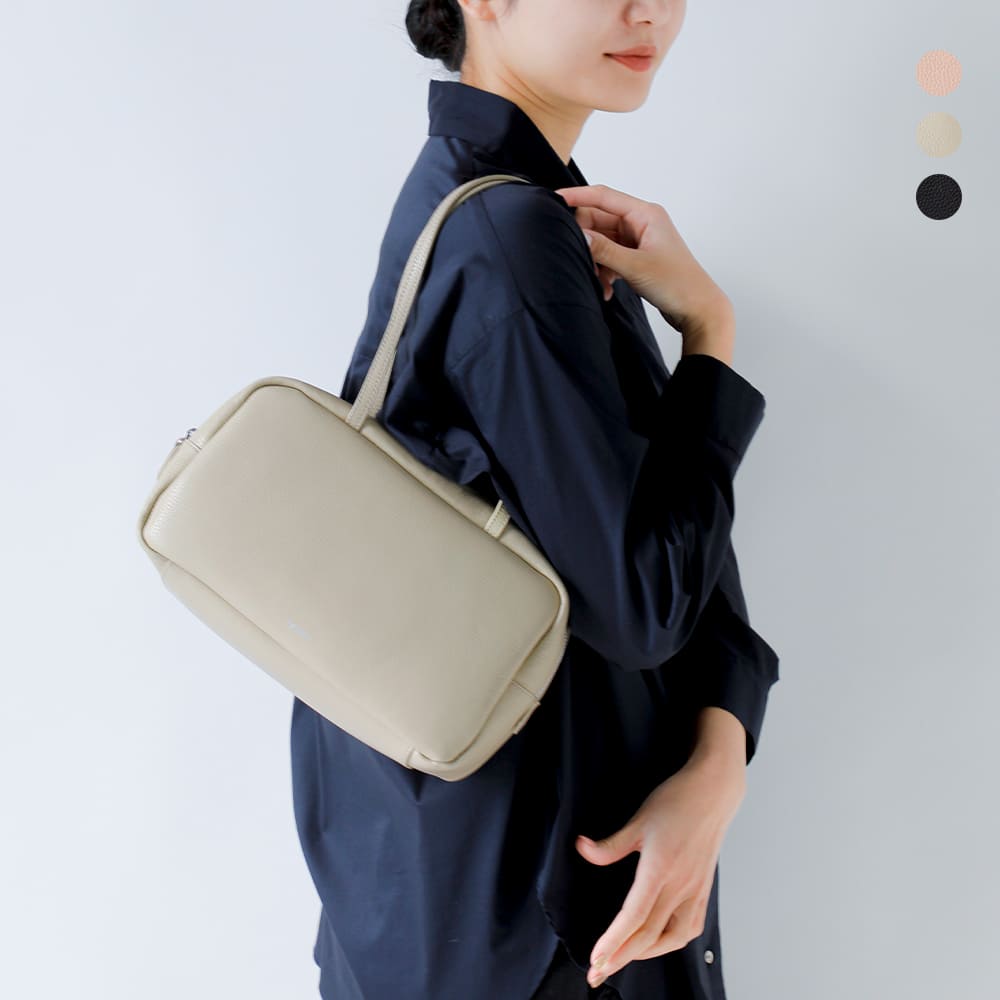YAHKI ヤーキ シュリンク ダブルフェイスレザー ハンドバッグ yh-772 レディース 2026ss新作 春夏【クーポン対象】