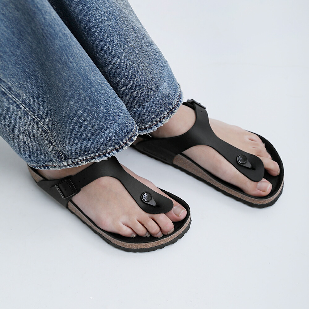 BIRKENSTOCK ビルケンシュトック ギゼ ビルコフロー トリプルブラック レギュラー サンダル Gizeh gizeh-bf ユニセックス 【サイズ・カラー交換初回無料】|OLUGA(オルガ)