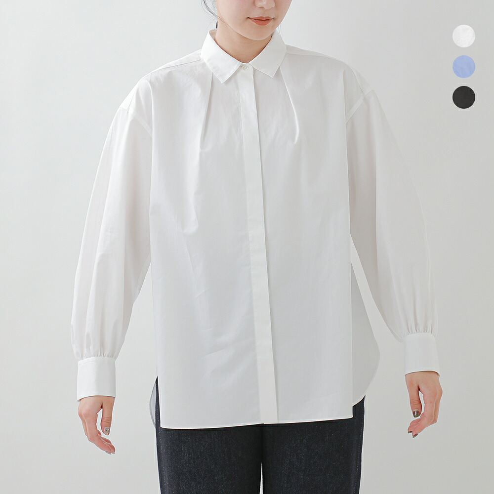 【3点で30%OFF】セール【30%OFF】Shinzone シンゾーン コットン スモールカラー シャツ SMALL COLLAR SHIRT 26smsbl07 レディース|OLUGA(オルガ)