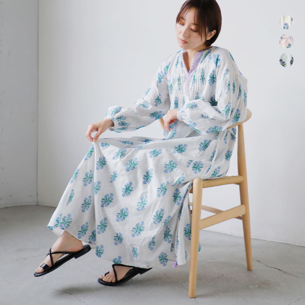 楽天市場】ne Quittez pas (ヌキテパ) ワンピース ジャカード 花柄