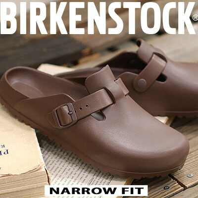 【ナロー】 【ポイント10倍】【国内正規品】 BIRKENSTOCK Boston EVA Roast(1027363) ビルケンシュトック ボストン EVA ロースト ブラウン 軽量 サンダル
