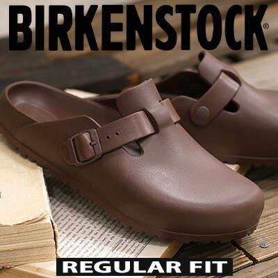 【レギュラー】【ポイント10倍】 【国内正規品】 BIRKENSTOCK Boston EVA Roast (1027386)ビルケンシュトック ボストン EVA ロースト ブラウン 軽量 サンダル ｜オマケ des shoes and bag