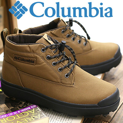 【2024年秋冬新作】 Colombia SAPLAND III CHUKKA WP OH INFIN YU8549 286(ELK) コロンビア サップランド チャッカ ウォータープルーフ オムニヒート インフィニティー スノーブーツ ブラウン 防水 |オマケ des shoes and bag