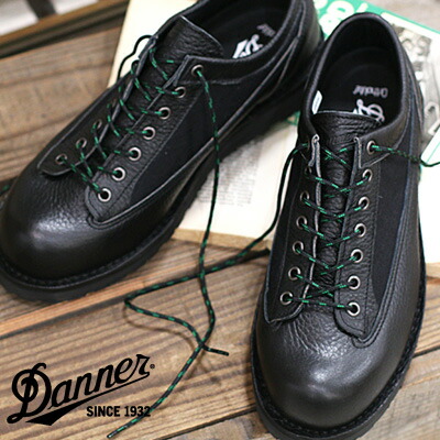 【国内定め事品】【日本製】 DANNER  CASCADE RANGE W/P KLT D214015 BLACKダナー カスケード領域 黒いことDANNER LIGHT ローカットモデル