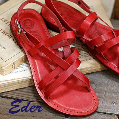 50 Off 楽天市場 あす楽 Eder サンダル レディース ぺたんこ 1042 イタリア製 エダー フラット レッド 赤 レザー Bianca Emozioni 並ぶ人気brand オマケ Des Shoes And Bag 値引きする Fusionhouses Com