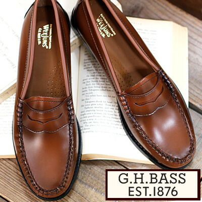 楽天市場】G.H.BASS ジーエイチバス LOGAN ローガン MOC PENNY LOAFER
