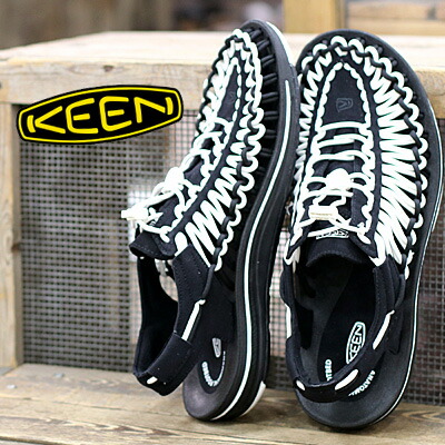 楽天ランキング1位 セール Sale あす楽 Keen サンダル Uneek Black White キーン メンズ ユニーク 期間限定特価 Precisionnm Com