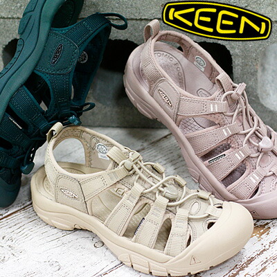 【レディース】【ポイント10倍】【2024年春夏再入荷】KEEN NEWPORT H2 1027352(グリーン) 1027353(ベージュ) 1027354(ピンク) キーンニューポート エイチツー アウトドア サンダル