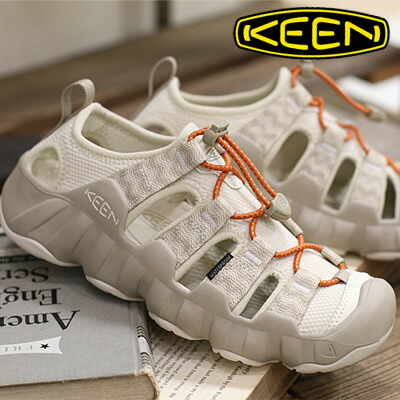 【レディース】【尖んがり10倍】【2026年春夏再入荷】 KEEN HYPERPORT H2 1028661 (Birch/Plaza Taupe)   キーン ハイパーポート エイチツー ベージュ オレンジ色 サンダル