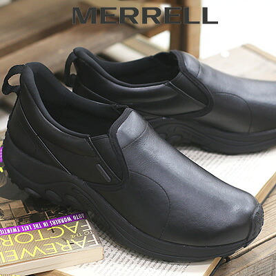 【ユニセックス】【2024年秋冬新作】 MERRELL JUNGLE MOC EVO WATERPROOF 5006787 BLACK メレル ジャングル モック エボ ウォータープルーフ ブラック