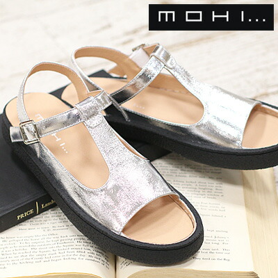 楽天市場】【クーポンで20%OFF】モヒ/MOHI Tストラップオープントゥ