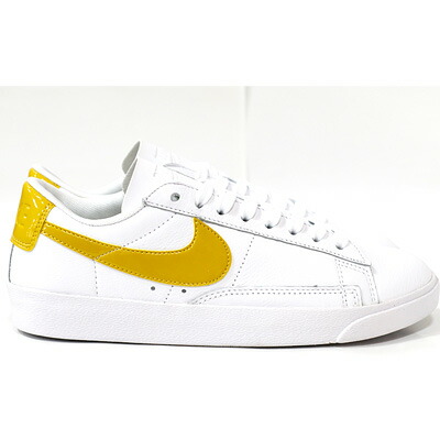 未使用 ラスト1点 24 5cm のみ あす楽 国内正規品 Wmns Nike Blazer Low Le 3961 108 White Mineral Yellow White ナイキ ウィメンズ ブレーザー ロー レディース スニーカー ポイント10倍 Www Thehairstudio Ca