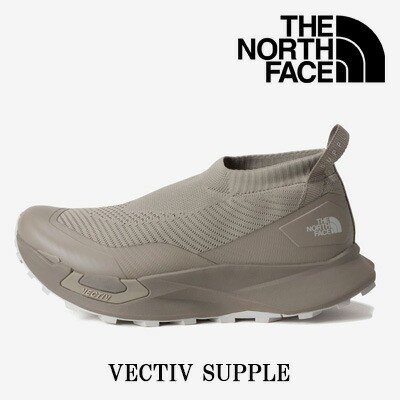 【2026年春夏新作】【国内置き目品】 THE NORTH FACE VECTIV SUPPLE NF52643 MM(茸×茸)ザ・ノース・フェイス ベクティブ サプル ベージュ ユニ一発やる メンズ レディース スニーカー