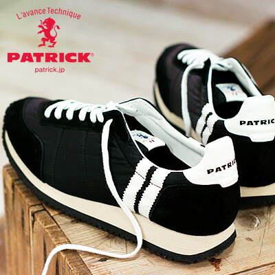 【★交換送料片道無料★】【正規取扱店】PATRICK MIRPUR BLK(504111) パトリック ミルプール ブラック ナイロン スニーカー メンズ レディース |オマケ des shoes and bag