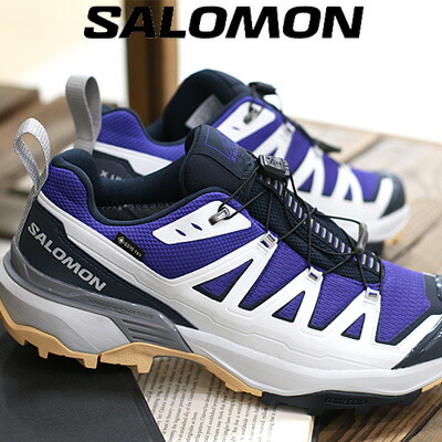 【メンズ】【2024年秋冬入荷】 SALOMON X ULTRA 360 EDGE GORE-TEX(Spectrum Blue / Glacier Gray / Sharkskin) サロモン エックスウルトラ 360 エッジ GORE-TEX 防水 L47463300026 ブルー