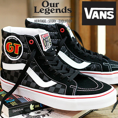 【国内正規品】 VANS SK8-HI REISSUE OUR LEGEND D.BK (VN0A4U3DY09) バンズ スケートハイ リイシュー メンズ レディース スニーカー