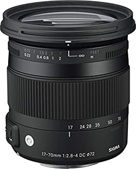 【中古】「非常に良い」SIGMA ズームレンズ Contemporary 17-70mm F2.8-4 DC MACRO OS HSM ニコン用 APS-C専用 884550