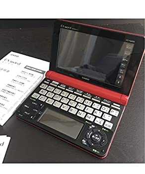 (非常に良い)CASIO 電子辞書 国語 英語 英会話 英語学習 アニメ会話 文学2000作品 海外旅行に便利な電子辞書 液晶タッチパネル採用 xd-N6000RD