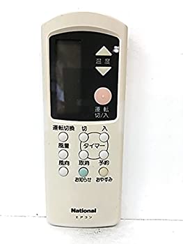 【中古】「非常に良い」ナショナル エアコンリモコン A75C756