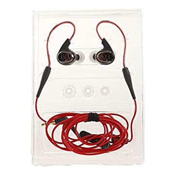 【中古】「人並み外れたに似つかわしい」audio-technica SONICSPORT カナル型イヤ電話機 雨合羽遣りかた 運動競技向け 赤いこと ATH-SPORT3 RD