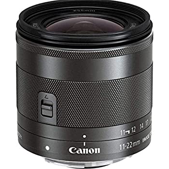 【中古】「ほぼ新品」Canon 超広角望遠レンズ EF-M11-22粍 F4-5.6IS STM 鏡鑑受け答え専用 EF-M11-22ISSTM