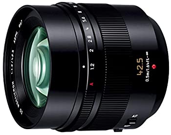【中古】「ほぼ新品」パナソニック 単焦点 中望遠レンズ マイクロフォーサーズ用 ライカ DG NOCTICRON 42.5mm/F1.2 ASPH./POWER O.I.S. H-NS043