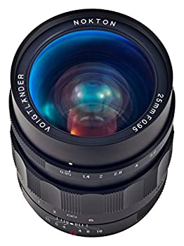【中古】「未使用品」Voigtlander NOKTON 25?mm F / 0.95タイプIIマニュアルフォーカスレンズMicro 4?/ 3マウント