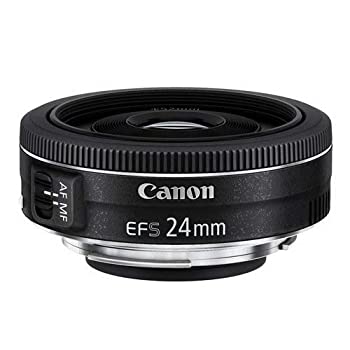 【中古】「未当て嵌める品」Canon 単興味の中心広角水晶体 EF-S24粍 F2.8 STM APS-C相応う EF-S2428STM