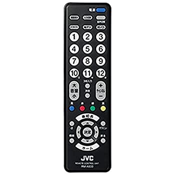 【中古】「未当て嵌める品」JVCケンウッド(優勝者) リモートコンローラー(黒いこと白いこと) RM-A533-BW