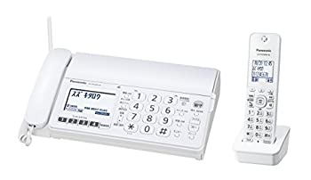【中古】「非常に良い」パナソニック おたっくす デジタルコードレスFAX 子機1台付き 1.9GHz DECT準拠方式 ホワイト KX-PD304DL-W｜オマツリライフ別館
