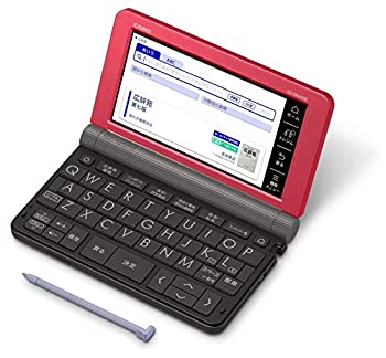 【中古】2019年モデル カシオ CASIO 電子辞書 エクスワード 生活モデル XD-SR6500RD 160コンテンツ レッド｜オマツリライフ別館
