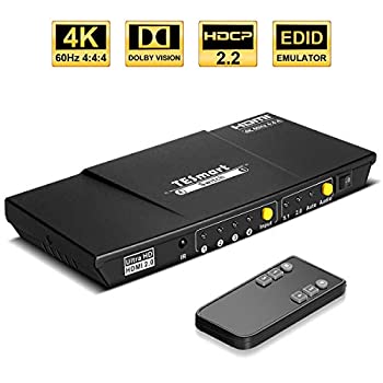 全商品オープニング価格特別価格 中古 Hdmi スイッチ 4入力1出力 Hdmi セレクター 4 1 Hdmi Switch 4ポート Hdmi切替器 4分配器 Hdmi 切り替え 4k60hz Hdcp2 2 Hdr10対応 Irリモコン オマツリライフ別館 開店祝い Erieshoresag Org